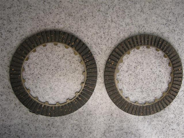 Clutch pads for 50-125cc - Manual CT engine