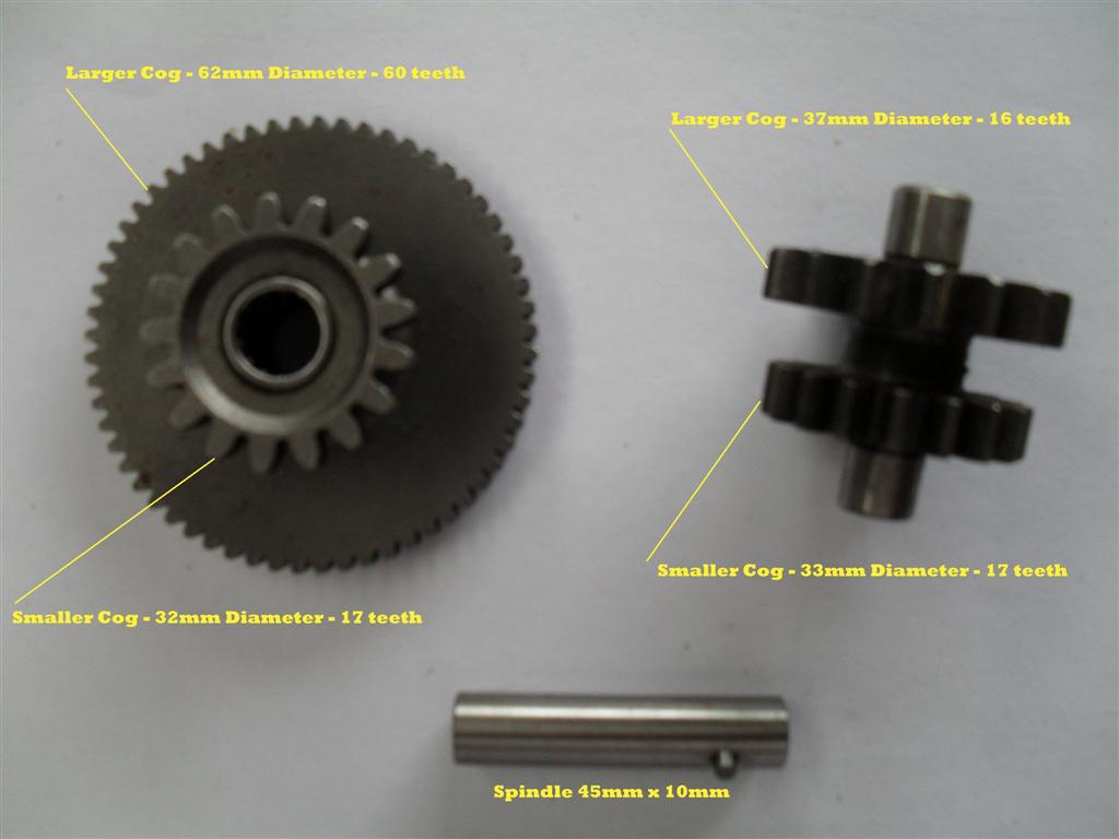 Starter Motor Drive Gear Set - CG Engine